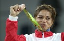 Wrestling - Women's Freestyle 58 kg Victory Ceremony