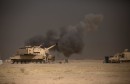 US Army self-propelled gun fires on targets near Mosul