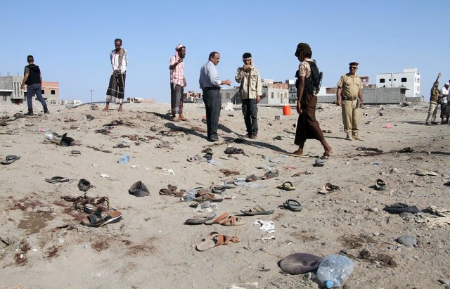 اليمن-تفجير انتحاري