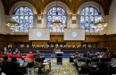The Members of the Court on the opening day of the hearings19 February 2018Photograph: UN Photo/ICJ-CIJ/Frank van Beek. Courtesy of the ICJ. All rights reserved.Les membres de la Cour  lÕouverture des audiences19 fvrier 2018Photographie: UN Photo/ICJ-CIJ/Frank van Beek. Avec l'aimable autorisation de la CIJ. Tous droits rservs.