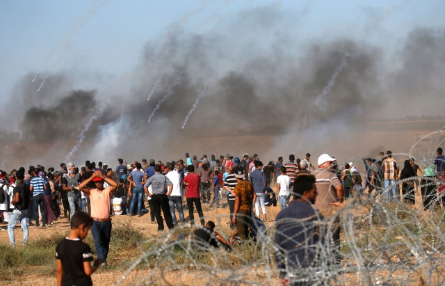 PALESTINIAN-ISRAEL-GAZA-CONFLICT-ATTACK