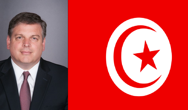 دونالد بلوم سفير امريكا بتونس