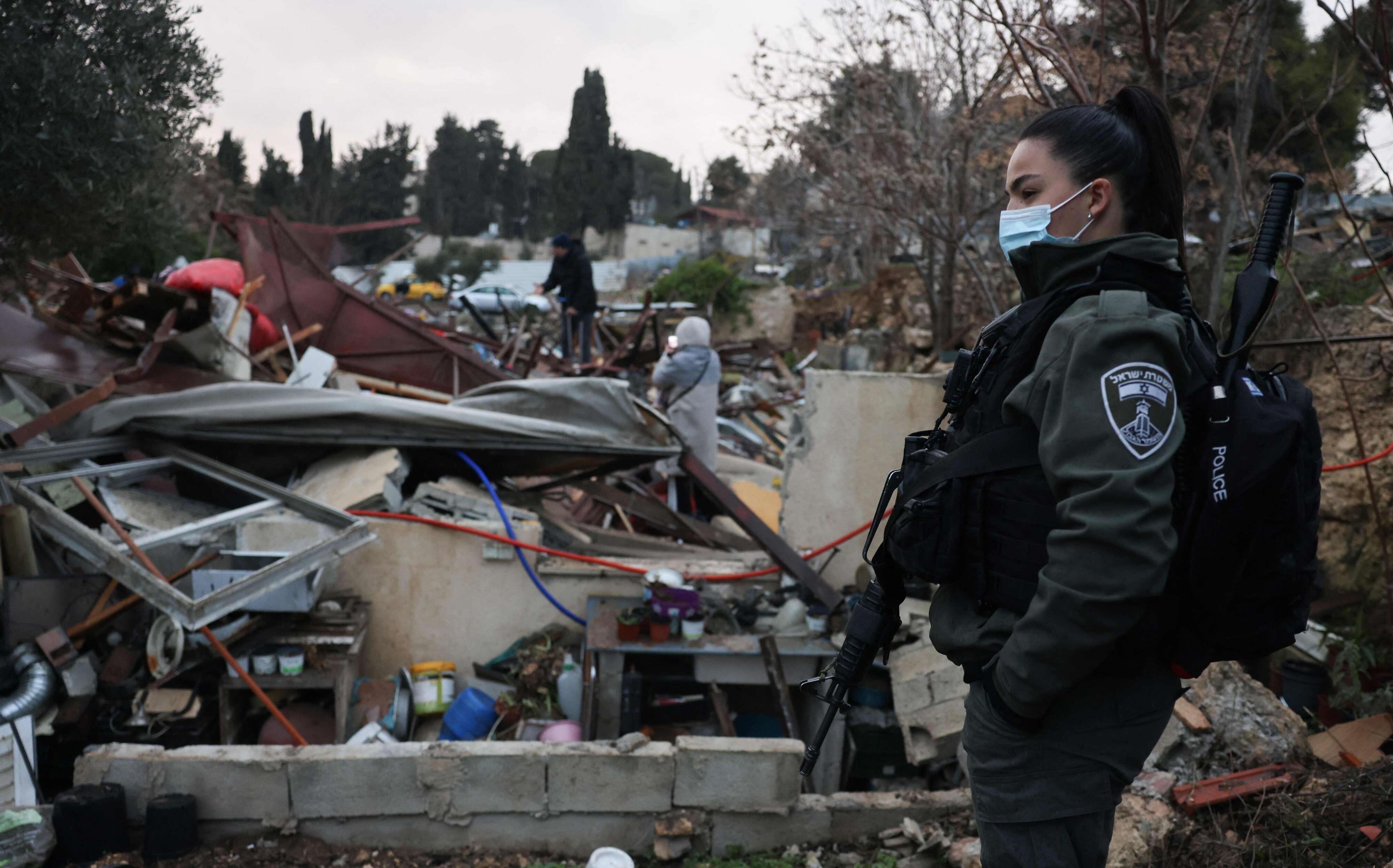 Israeli police demolish Palestinian home: AFP photographer, police
